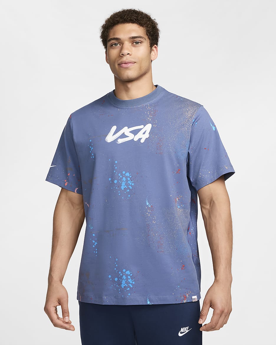 Nike diffused blue shirt hotsell